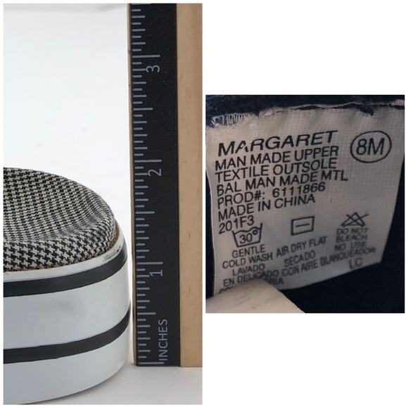 VINTAGE Y2K Hanes Sport Women's US 8 Black Double Strap Platform Slides - Picture 8 of 8